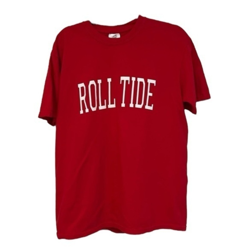 Alabama Roll Tide Red and White Comfort Colors T-Shirt Short Sleeve